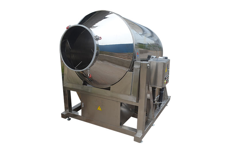 Roasting mixing machine for food
