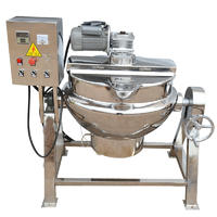 Hot Sale Electric Heating Jacketed Kettle For Food Sauce 100-500L