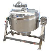 Gas Heating Titled Jacketed Kettle For Chilli/Sauce