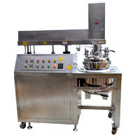 Food Vacumm Emulsifying Machine With Automatic Lifting System For Face Cream