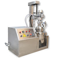 Vacuum Emulsifying Stirring Machine By Manual Lifting For Face Lotion