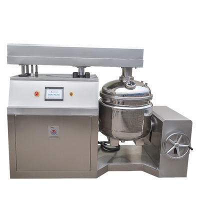 Automatic Lifting Emulsifying Dispersing Machine For Chocolate Sauce/ Food Disperser