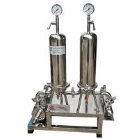 Supply Food Grade Stainless Steel Duplex Filter For Wine/Liquid Material