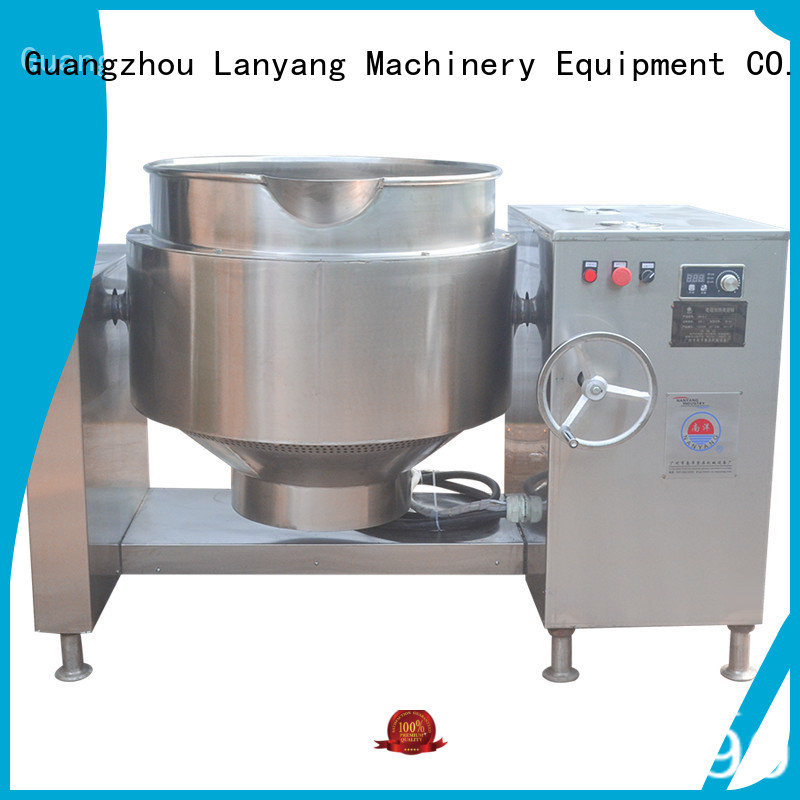 Convenient Steam Jacketed Kettle Indispensable For Saucing Production Lanyang